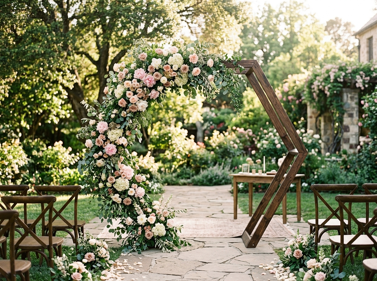 Ceremony Arch Florals