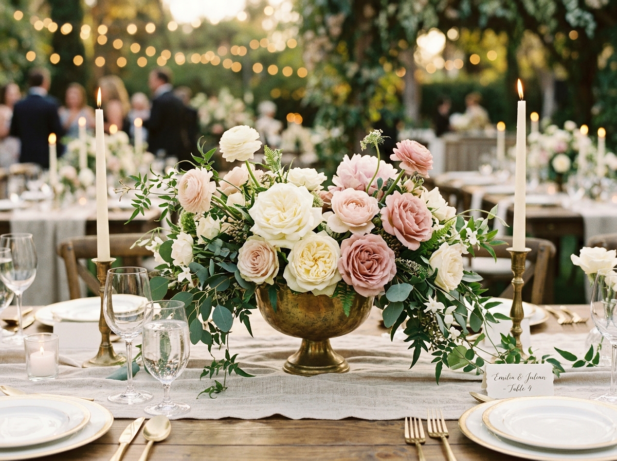 Low Garden Centerpiece